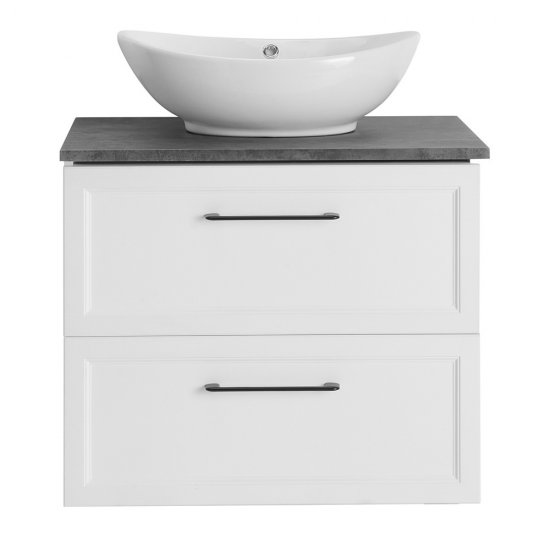 Столешница под раковину 63,8х47,5х1,9 см бетон монблан АСБ-Мебель Белмонти (11865)