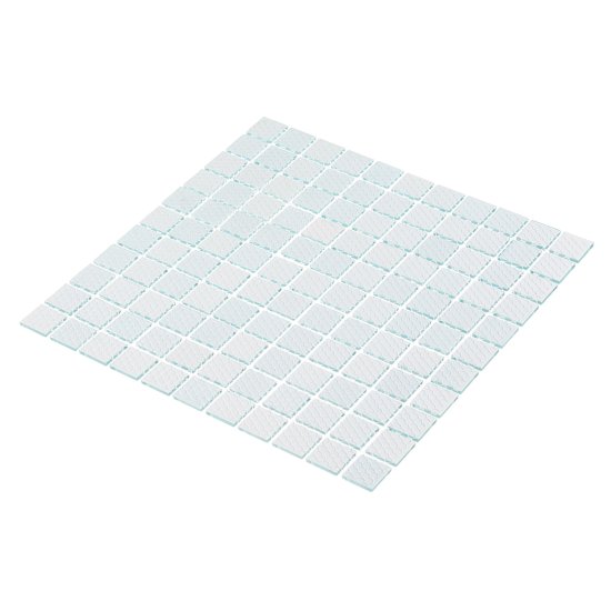 Мозаика Mir Mosaic Natural Color palette микс голубая стеклянная 300х300х4 мм глянцевая