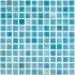 Мозаика Mir Mosaic Natural Steppa голубая стеклянная 315х315х5 мм глянцевая