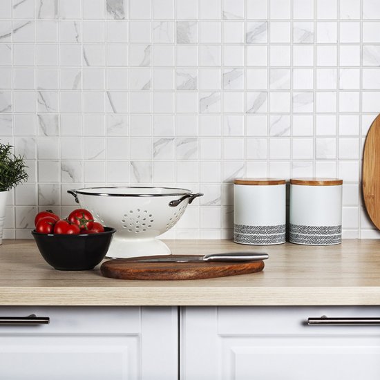 Мозаика Starmosaic Carrara Matt белая керамическая 306х306х6 мм матовая