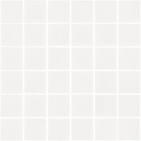 Мозаика Starmosaic белая керамическая 306х306х6 мм матовая antislip