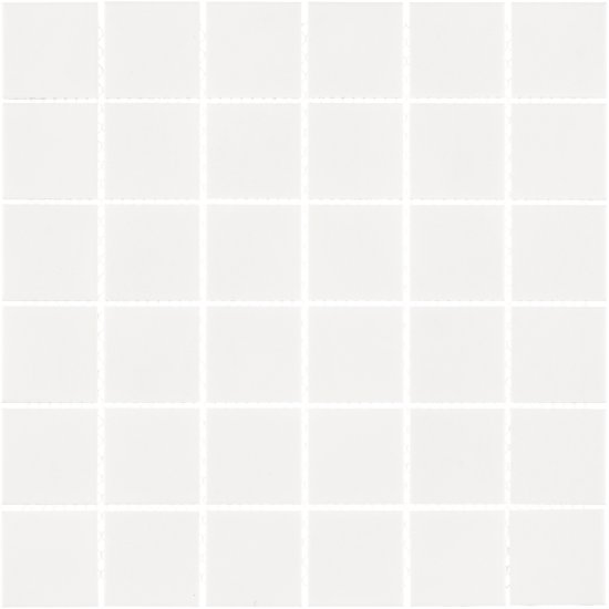 Мозаика Starmosaic белая керамическая 306х306х6 мм матовая antislip