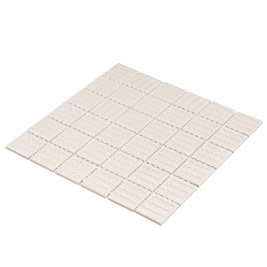 Мозаика Starmosaic белая керамическая 306х306х6 мм матовая antislip