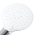 Смеситель для ванны Lavelly White Modern хром/белый однорычажный с длинным изливом с лейкой (623748)