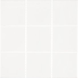 Мозаика Starmosaic белая керамическая 300х300х6 мм глянцевая