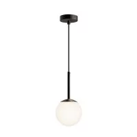 Светильник подвесной Maytoni Basic form E14 40 Вт 3 кв.м черный/белый IP20 (MOD321PL-01B)