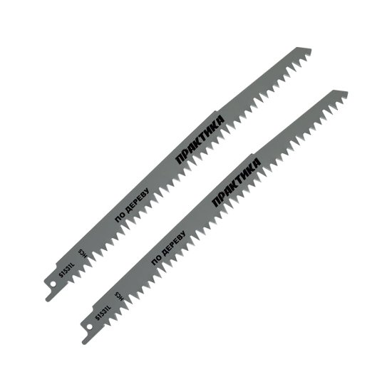 Пилки для сабельной пилы по дереву ПРАКТИКА 773-521