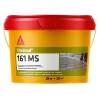Клей для паркета полиуретановый гибридный Sika Bond-161 MS SMP однокомпонентный 15 кг