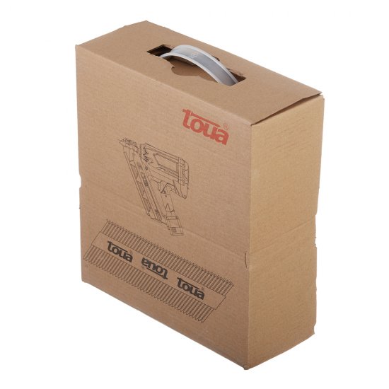 Гвозди реечные Toua для гвоздезабивного пистолета 3,05х75 мм оцинкованные ершеные (2000 шт.)