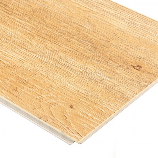 Плитка кварцвиниловая CronaFloor Wood дуб монтара замковая 2,16 кв.м 4 мм с фаской