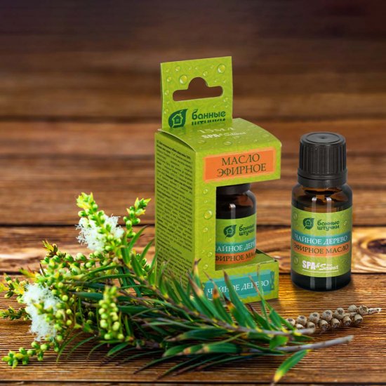 Эфирное масло для бани и сауны Банные штучки 15 мл чайное дерево (32281)