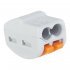 Клемма на 2 провода Electrovolt EV-B222-412 0,08-4 кв.мм с рычажками без пасты (100 шт.) (ЦБ-00017476)