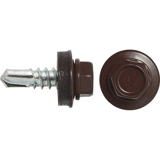 Кровельный саморез swfs 4,8х51 RAL-8017 2500 шт.