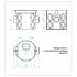 Коробка установочная Greenel для бетона d68х62 мм IP20 (GE40011-06-R)
