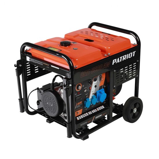 Генератор дизельный Patriot GRD 5500AW 5 кВт с электростартером (472702255)