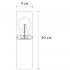 Светильник садово-парковый настенный Arte Lamp Wazn черный E27 40 Вт IP54 (A6218FN-1BK)