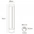 Светильник светодиодный садово-парковый Arte Lamp New York черный 450 мм 4000К 10 Вт IP54 (A1645PA-1BK)