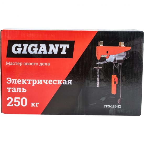 Электрическая таль Gigant TFS-125-12