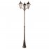 Светильник садово-парковый Arte Lamp Madrid коричневый 2350 мм E27 225 Вт IP44 (A1542PA-3BN)