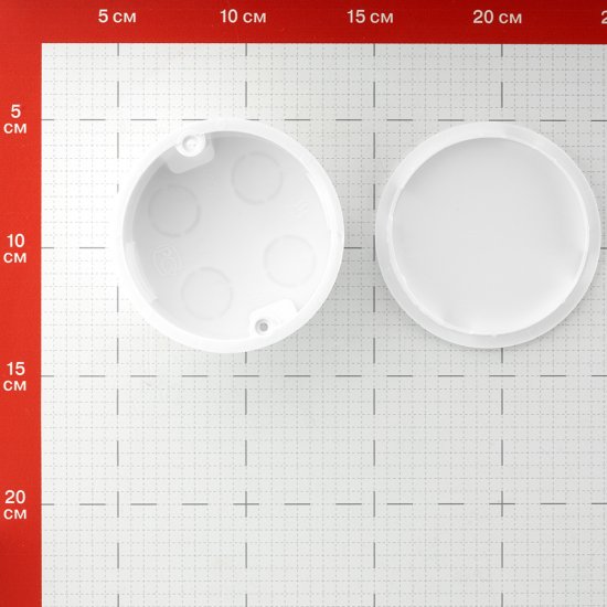 Коробка распределительная для кабель-каналов d80х40 мм IP20 Greenel (GE41004-R)