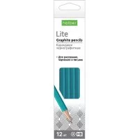 Чернографитный карандаш Hatber Lite