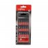 Набор бит Vira (554101) PH/PZ/SL/TORX/HEX 25 мм с магнитным держателем (16 шт.)