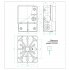 Коробка распределительная 150х110х70 мм IP67 Greenel (GE42441)