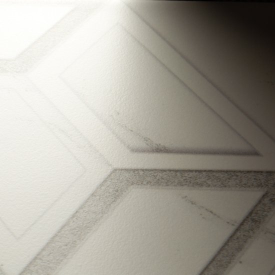 Плитка облицовочная Нефрит Фьюжен геометрия белая 400х200х8 мм (15 шт.=1,2 кв.м)