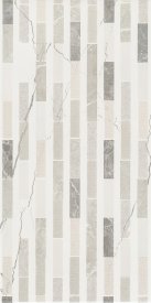 Плитка декор Axima Bonn White серая 600х300х9 мм