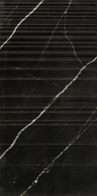 Плитка облицовочная Axima Орлеан черная рельеф 600х300х9 мм (9 шт.=1,62 кв.м)