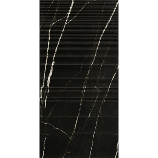 Плитка облицовочная Axima Орлеан черная рельеф 600х300х9 мм (9 шт.=1,62 кв.м)