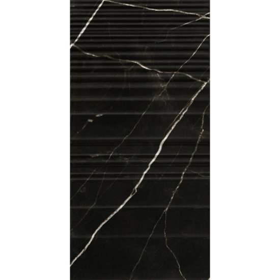 Плитка облицовочная Axima Орлеан черная рельеф 600х300х9 мм (9 шт.=1,62 кв.м)