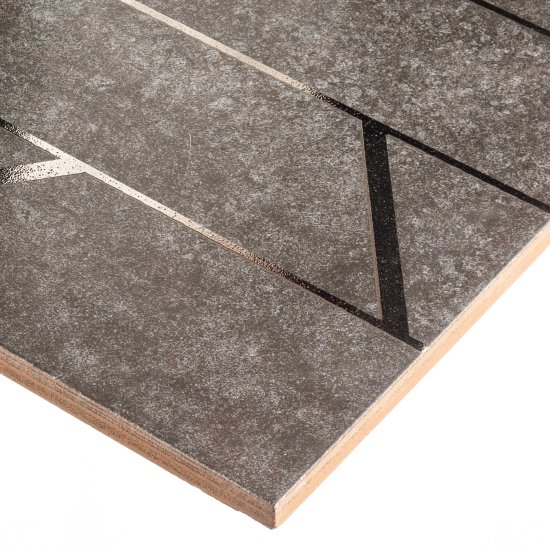 Плитка декор Axima Альбано темная геометрия 600х300х9 мм