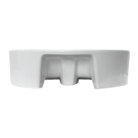 Раковина Sanita Luxe Best 44 см накладная белая (WB.CT/Best/43-C.Shelf/WHT.G/S1)