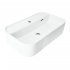 Раковина Sanita Luxe Infinity 60 см накладная белая (WB.CT/Infinity/60-C.Shelf/WHT.G/S1)