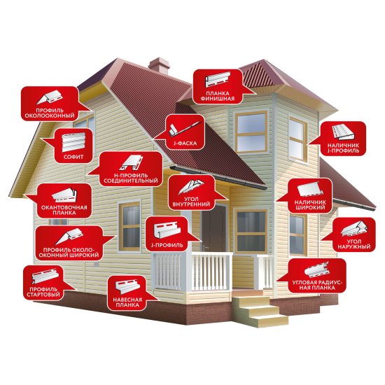 Сайдинг Альта-Профиль Аляска 3000х205 мм форест