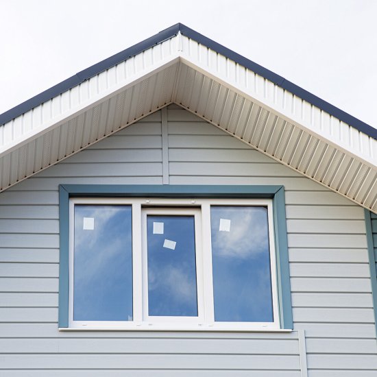 Сайдинг Альта-Профиль Премиум Брус 3000х250 мм светло-серый