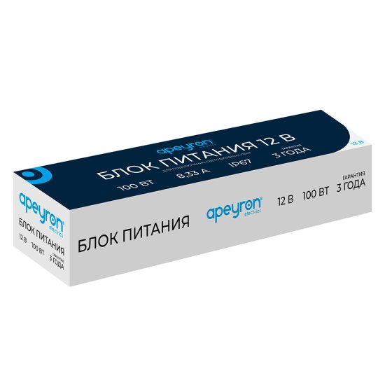 Блок питания для светодиодной ленты Apeyron 220/24 В 100 Вт IP20 (03-99)