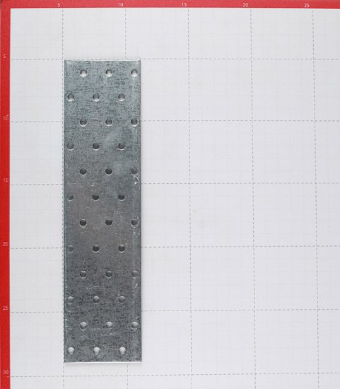 Пластина соединительная оцинкованная 240х60х2.0 мм