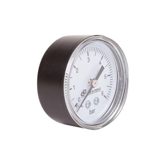 Манометр Джилекс МDА 50/6 - 1/4 аксиальный 1/4 НР(ш) 6 бар d50 мм (9003)