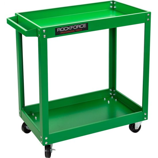Двухполочная инструментальная тележка Rockforce RF-1141342(46740)