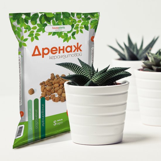 Дренаж House plants Керамзит 2 л