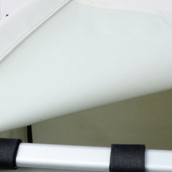 Корзина для белья Fixsen Laundry 380х570х370 мм 80 л складная серая (FX-1023)