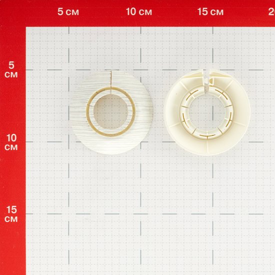 Обвод для труб ПВХ декоративный Ideal 25-34 мм ясень белый (2 шт.)