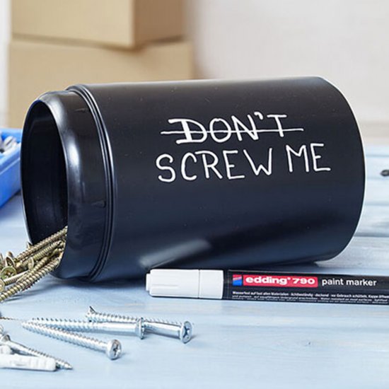 Маркер лаковый Edding 790 белый грифель 2-4 мм