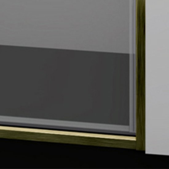 Душевая дверь WasserKraft Aisch 55P стекло прозрачное 120х200 см профиль золото 6 мм распашная (55P05)