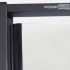 Душевая дверь WasserKraft Dill 61S стекло прозрачное 110х200 см профиль черный 6 мм раздвижная (61S13)