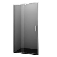 Душевая дверь WasserKraft Berkel 48P стекло прозрачное 80х200 см профиль хром 6 мм распашная (48P27)
