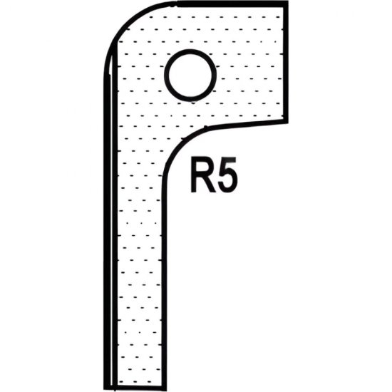 Радиусный нож для 1473222212 ROTIS T20306