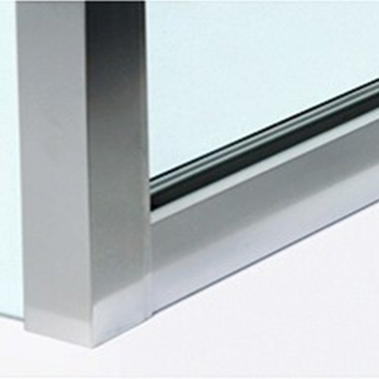 Душевая дверь WasserKraft Salm 27I стекло прозрачное 90х200 см профиль хром 6 мм поворотная (27I04)